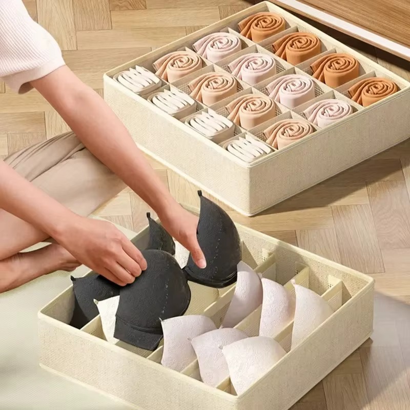 1-2Pcs Non-woven Fabric Underw - Sock Organizer Tray 评论和价格