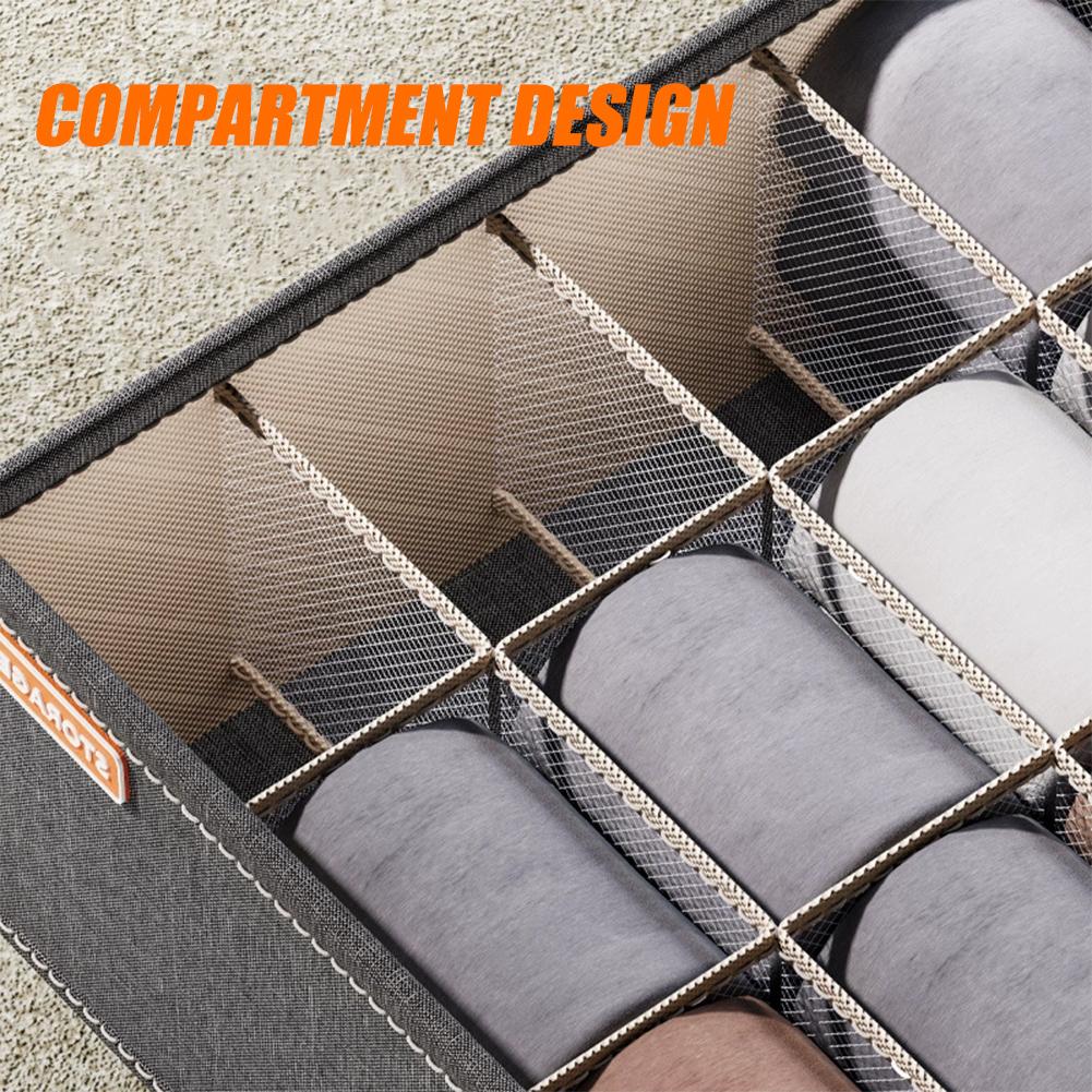 20 Grids Sock Drawer Organizer - Sock Organizer Tray 评论和价格