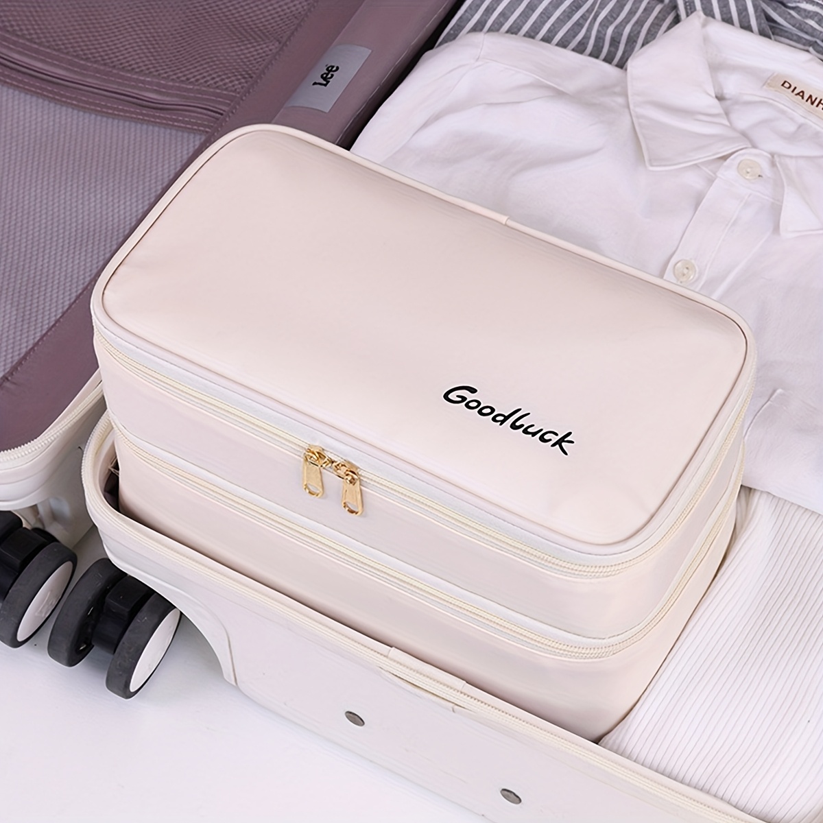 PU Three-layer Underwear Stora - Sock Organizer Tray 评论和价格