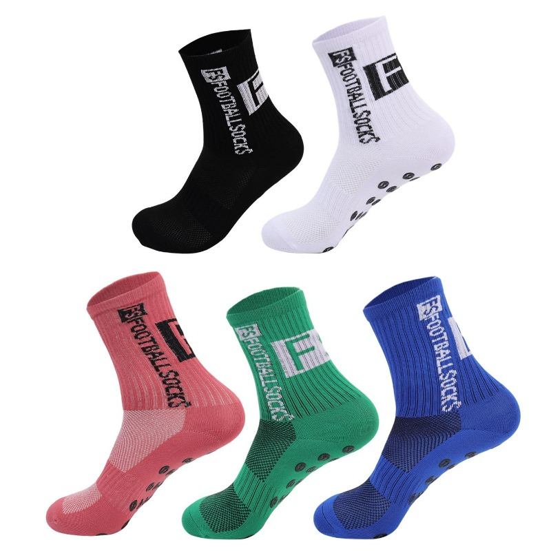 2 Pairs Non Skid Silicone Grip - Athletic Sock Cushion 评论和价格