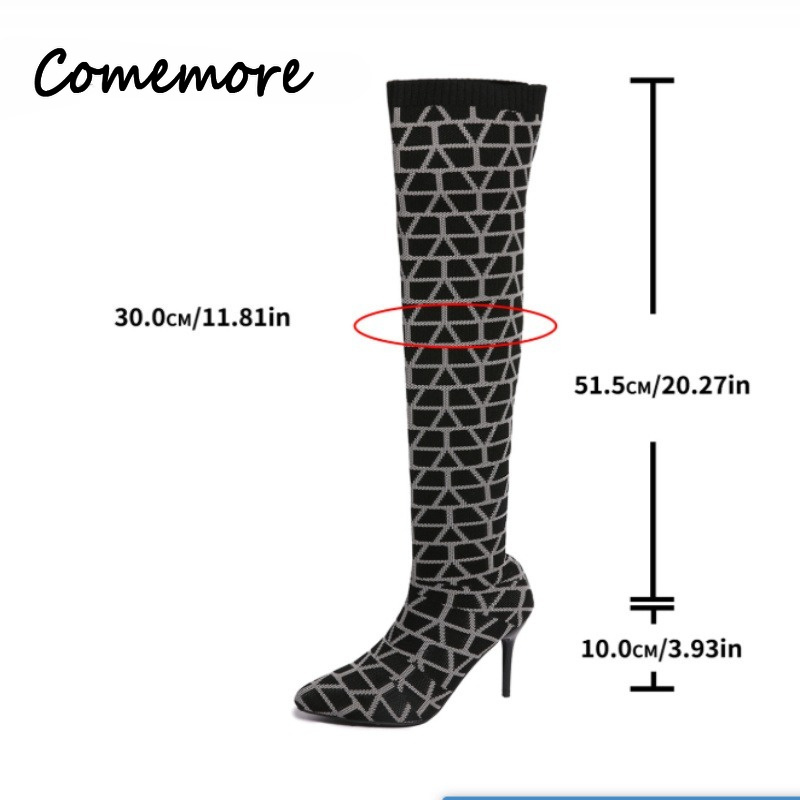 Comemore Women's 2026 Spring A - Knee High Sock Women 评论和价格