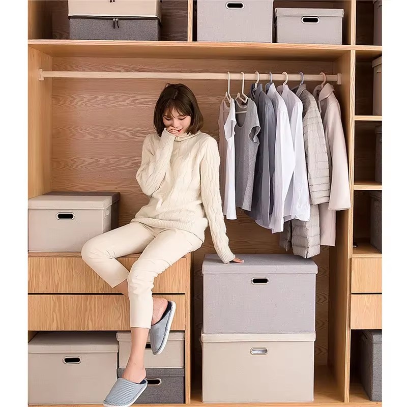 Storage Box Foldable Fabric Ga - Sock Organizer Tray 评论和价格
