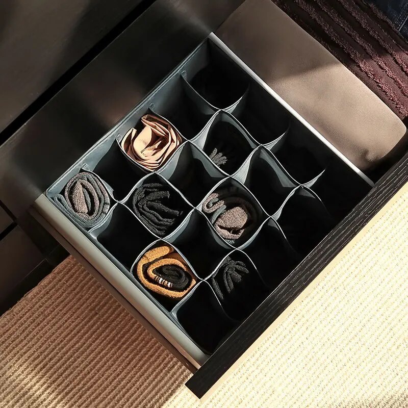 1pc Fabric Underwear Storage B - Sock Organizer Tray 评论和价格