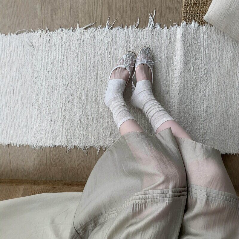 1 Pair Sheer Mesh Slouchy Leg  - Boot Sock Slouchy 评论和价格