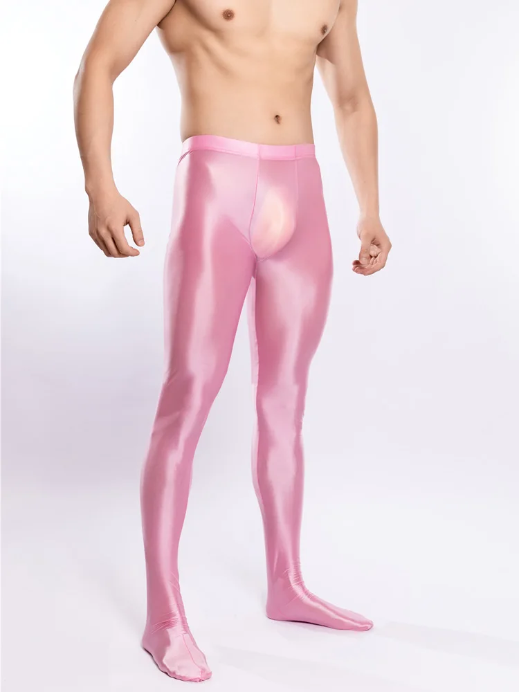 Men's Fitness Yoga Leggings Oi - Tights Pantyhose Sheer 评论和价格