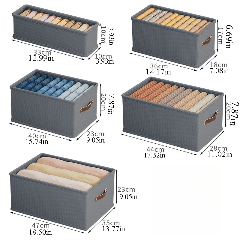1PC  Oxford Cloth Box Storage  - Sock Organizer Tray 评论和价格