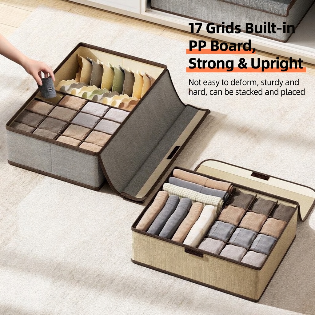 3 in 1 Drawer Underwear Organi - Sock Organizer Tray 评论和价格
